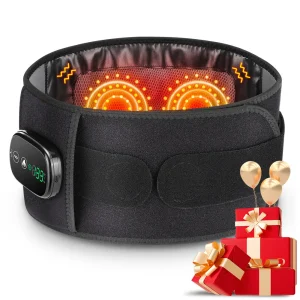 Heating Vibration Massager Belt Lumbar Support Belt